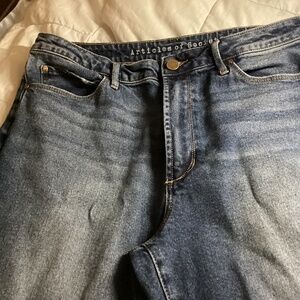 Articles of Society crop relaxed jeans